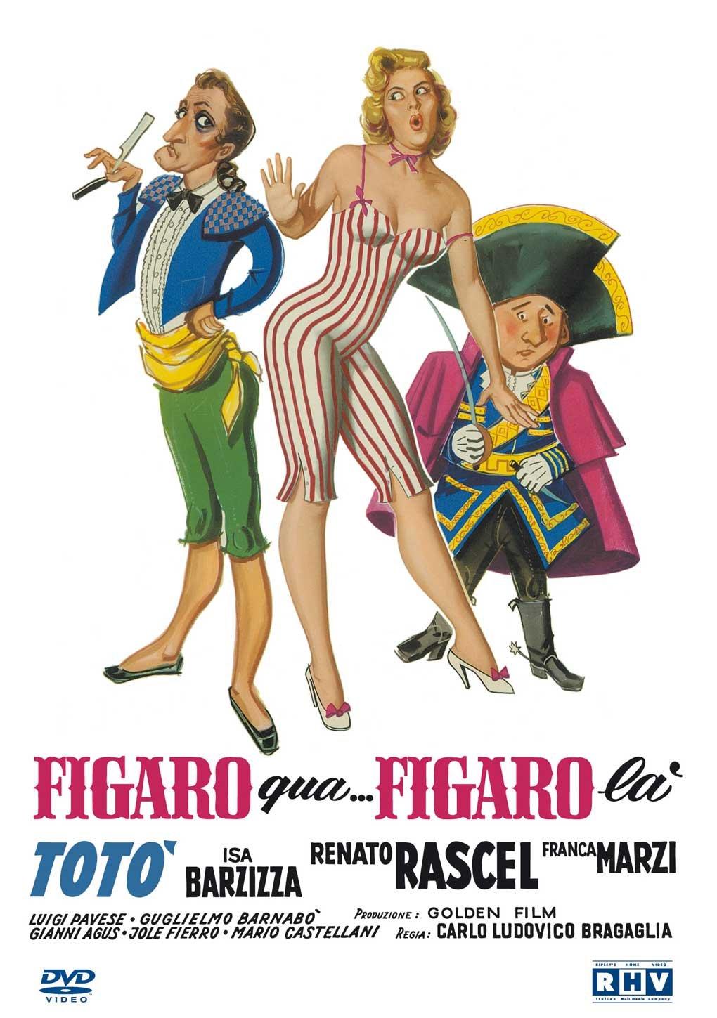 Dvd - Toto' Figaro Qua... Figaro La' (1 DVD)