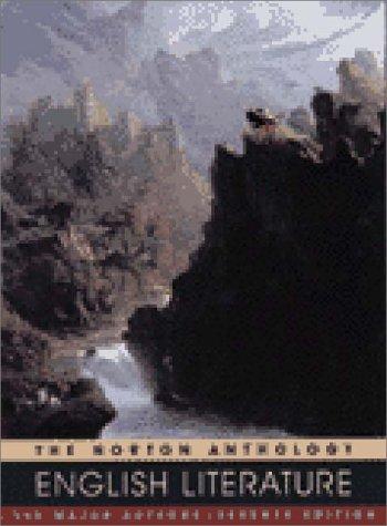 The Norton Anthology of English Literature: The Major Authors (History of Modern Europe Ser.)