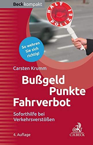 Bußgeld, Punkte, Fahrverbot: Soforthilfe bei Verkehrsverstößen