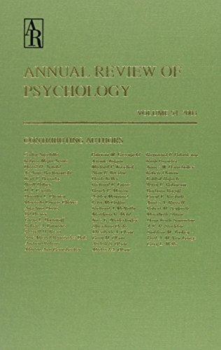 Annual Review of Psychology: 2003