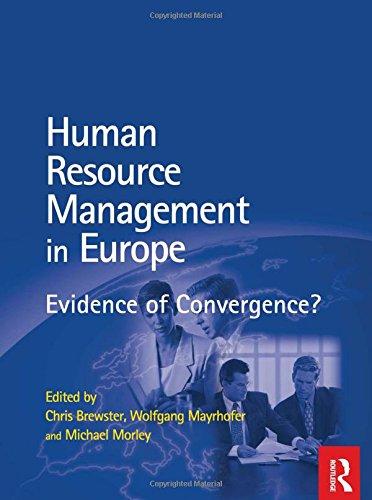 Human Resource Management in Europe. Evidence of Convergence