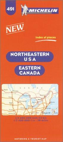 Michelin Karten, Bl.583 : USA Nord-Ost, Kanada Ost (Michelin Maps)