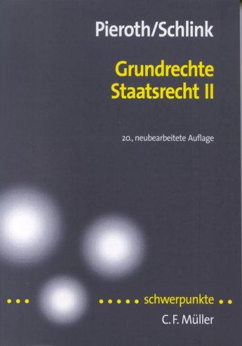 Grundrechte. Staatsrecht II