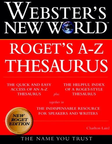 Webster's New World Roget's A-Z Thesaurus