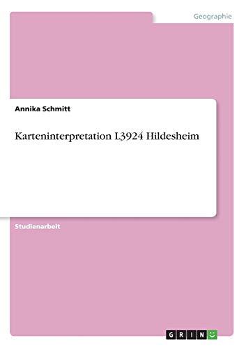 Karteninterpretation L3924 Hildesheim