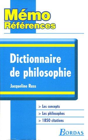 Dictionnaire de philosophie