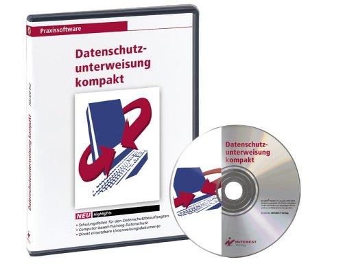 Datenschutzunterweisung kompakt, 1 CD-ROM