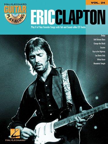 Guitar Play-Along Volume 24 Eric Clapton Tab Gtr Book/Cd (Hal Leonard Guitar Play-Along)