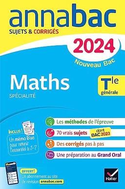 Maths spécialité, terminale générale : nouveau bac 2024