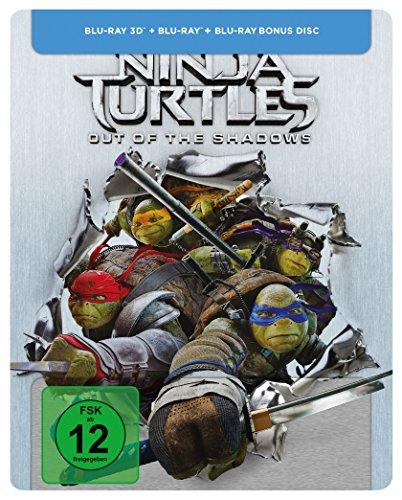 Teenage Mutant Ninja Turtles - Out of the Shadows - Steelbook [3D Blu-ray] [Limited Edition]