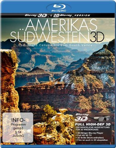 Amerikas Südwesten 3D - Vom Grand Canyon bis zum Death Valley [3D Blu-ray]