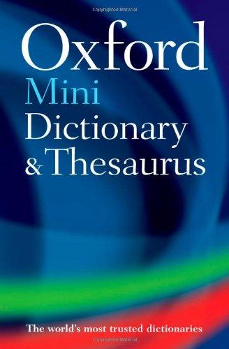 Oxford Mini Dictionary and Thesaurus (Dictionary/Thesaurus)