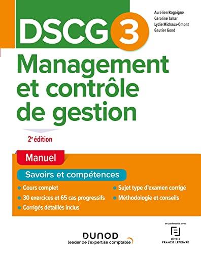 DSCG 3, management et contrôle de gestion