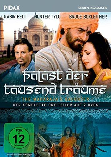 Palast der tausend Träume (The Maharaja's Daughter) / Der komplette Abenteuerdreiteiler mit Starbesetzung (Pidax Serien-Klassiker) [2 DVDs]