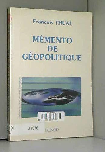 Mémento de géopolitique (Economie)