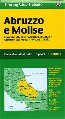 Abruzzo e Molise /Abruzzi and Molise /Abruzzen und Molise: 1:200000 (Touring Club Italiano)