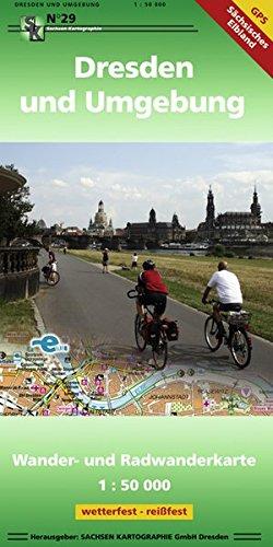 Dresden und Umgebung: Wander- und Radwanderkarte 1 : 50 000 GPS-fähig wetter- und reißfest