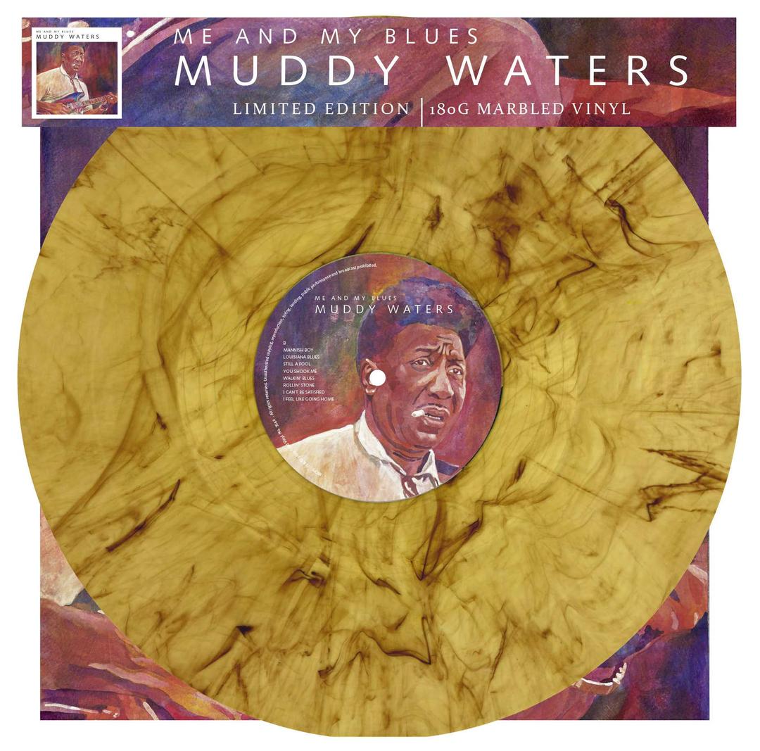 Muddy Waters - Me And My Blues - Limitiert 180 gr. marbled [ Limited Edition / Farbiges Vinyl / 180g Vinyl] [Vinyl LP]