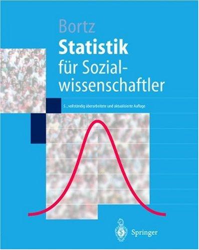 Statistik für Sozialwissenschaftler