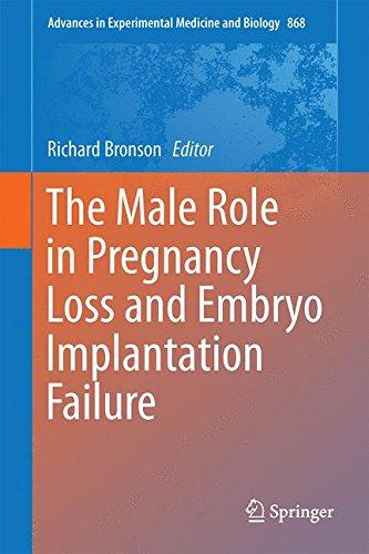 The Male Role in Pregnancy Loss and Embryo Implantation Failure (Advances in Experimental Medicine and Biology)