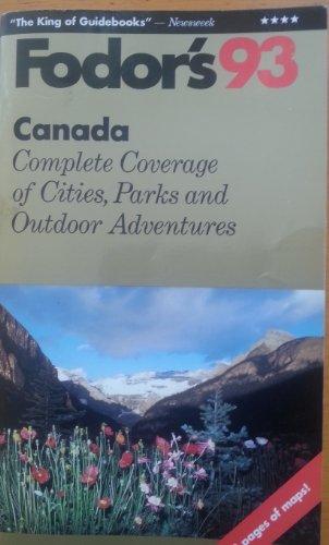 FODOR-CANADA'93 (Gold Guides)