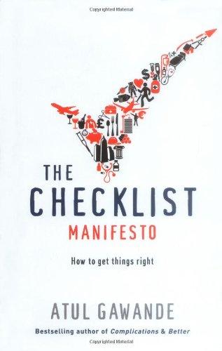 Checklist Manifesto