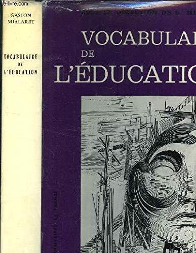 Vocabulaire de l'éducation