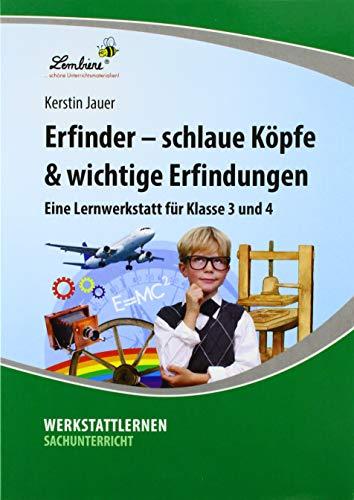 Erfinder - schlaue Köpfe & wichtige Erfindungen (PR): Grundschule, Sachunterricht, Klasse 3-4