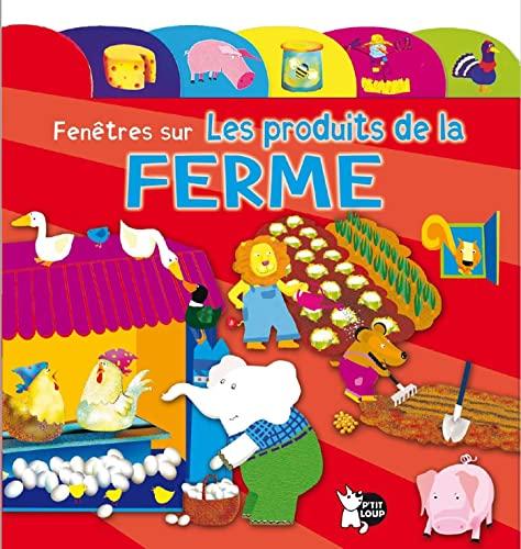 Fenêtres sur les produits de la ferme