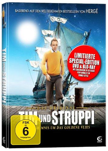 Tim und Struppi - Das Original - Das Geheimnis um das goldene Vlies (Lim. DVD + Blu-ray Mediabook Edition mit Film-Comic Booklet)