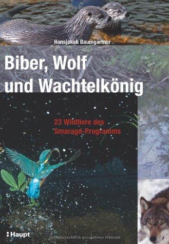 Biber, Wolf und Wachtelkönig: 23 Wildtiere des Smaragdprogramms