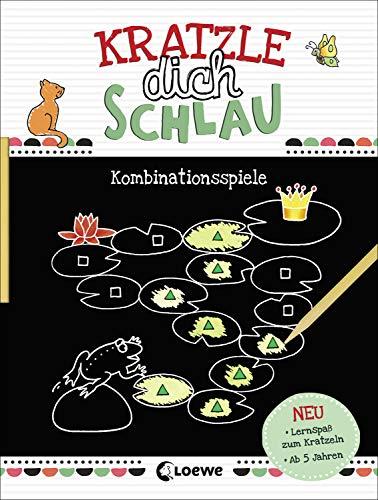 Kratzle dich schlau - Kombinationsspiele: Lernspiele für Kinder ab 5 Jahre