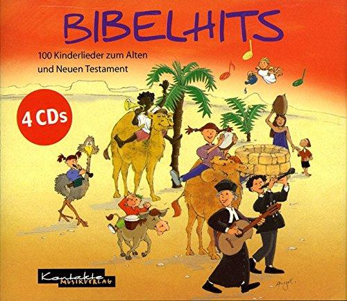 BibelHits: 100 biblische Kinderlieder zum Alten und Neuen Testament (4 CDs)