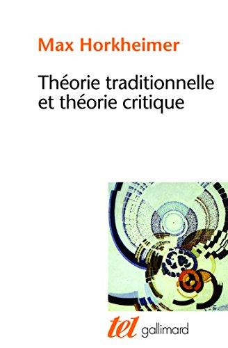 Théorie traditionnelle et théorie critique