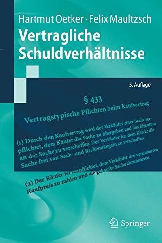 Vertragliche Schuldverhältnisse (Springer-Lehrbuch)