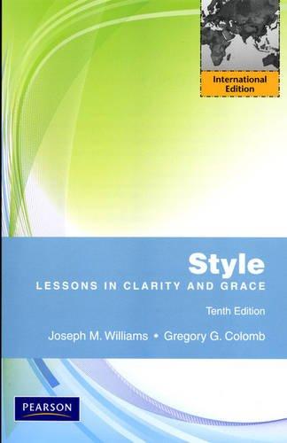 Style: Lessons in Clarity and Grace