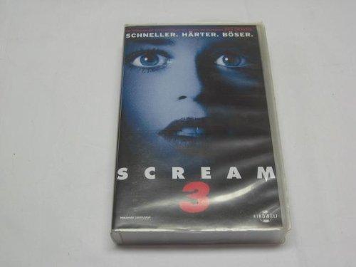 Scream 3 [VHS]