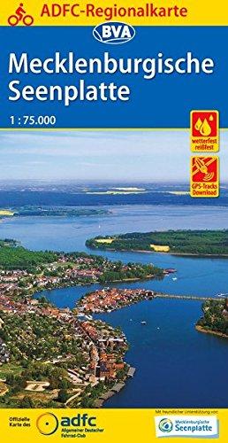 ADFC-Regionalkarte Mecklenburgische Seenplatte 1:75.000, reiß- und wetterfest, GPS-Tracks Download (ADFC-Regionalkarte 1:75000)