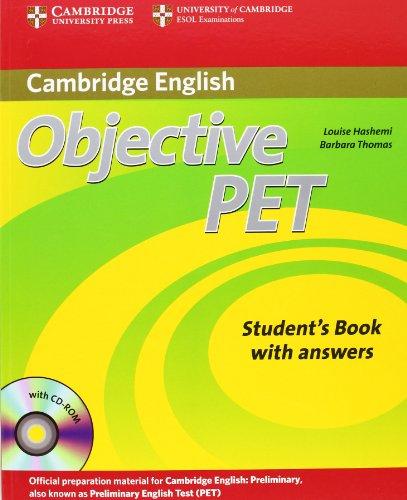 Objective PET - Second Edition / Student's Book with answers and CD-ROM