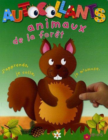 Animaux de la forêt : j'apprends, je colle, je m'amuse...