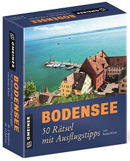 Bodensee - 50 Rätsel mit Ausflugstipps (Kultur erleben im GMEINER-Verlag)