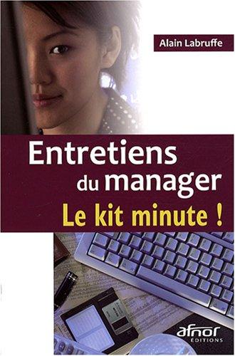 Entretiens de manager : le kit minute !