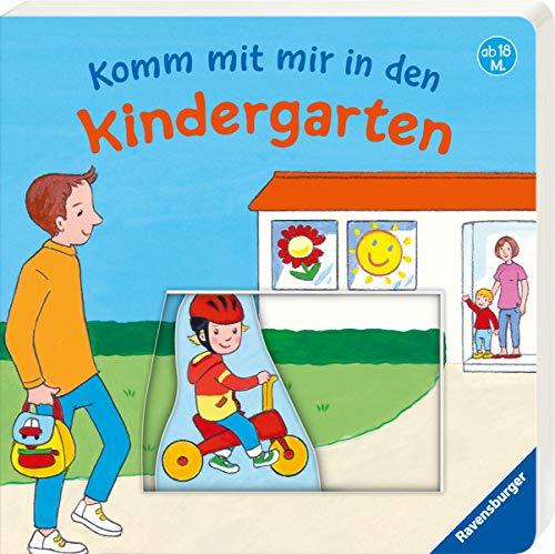 Komm mit mir in den Kindergarten: Mein allererstes Schiebebuch