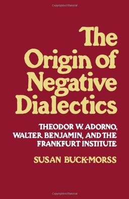 Origin of Negative Dialectics: Theodore W. Adorno, Walter Benjamin, and the Frankfurt Institute