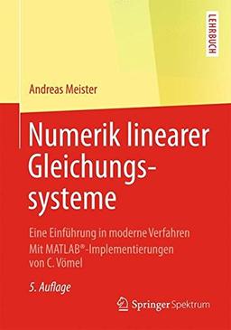 Numerik linearer Gleichungssysteme