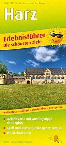 Harz: Erlebnisführer mit Informationen zu Freizeiteinrichtungen auf der Kartenrückseite, wetterfest, reißfest, GPS-genau. 1:140000 (Erlebnisführer / EF)