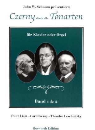 Czerny durch alle Tonarten für Klavier oder Orgel. Band 1 & 2