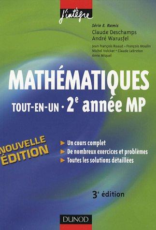 Mathématiques tout-en-un 2e année MP : cours et exercices corrigés