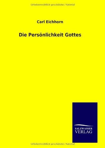 Die Persönlichkeit Gottes