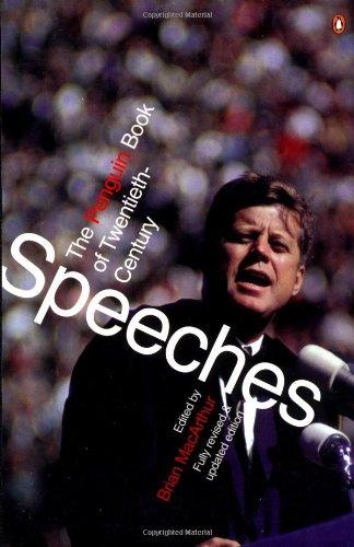 The Penguin Book of Modern Speeches